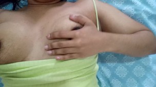 TREMENDOUS MASTURBATED EXOTIC BRUNETTE WITH HER FINGERS TOUCHES HER PUSSY UNTIL SHE CUMES AN ORGASM